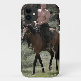 Hemdloser Putin reitet ein Pferd Case-Mate iPhone Hülle