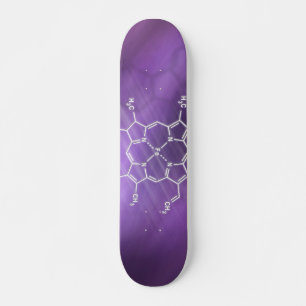 Heme-Molekül Strukturelle chemische Formel Skateboard