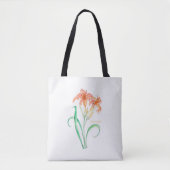 Hemerocallis (Tageslilie) Tasche (Vorderseite)