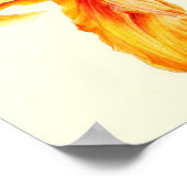 Hemerocallis-Taglilie Poster (Ecke)