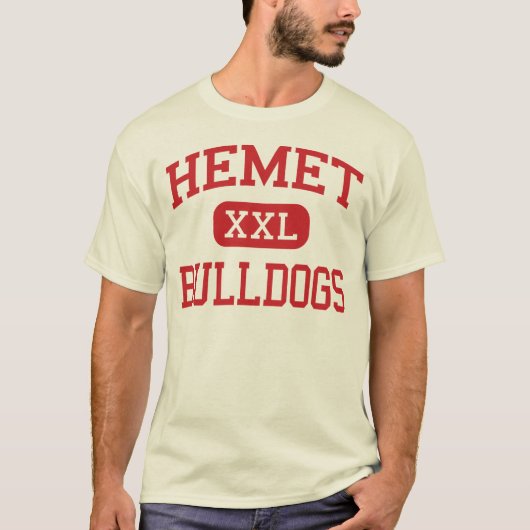 Hemet - Bulldoggen - Highschool - Hemet T-Shirt (Vorderseite)