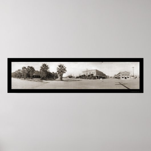 Hemet CA Foto 1915 Poster (Vorne)