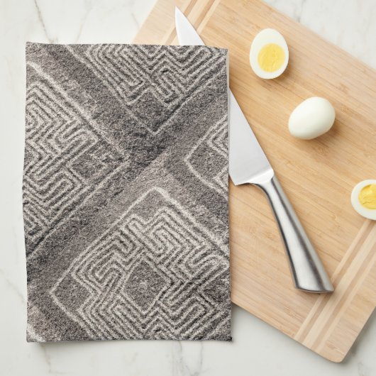 Hemet Maze Stone Thunder_Cove Geschirrtuch (Viertel Falte)