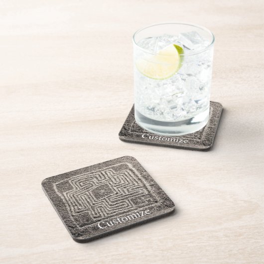 Hemet Maze Stone Thunder_Cove Getränkeuntersetzer (Rechte Seite)
