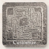 Hemet Maze Stone Thunder_Cove Getränkeuntersetzer (Vorderseite)