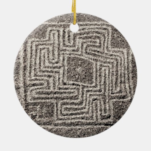 Hemet Maze Stone Thunder_Cove Keramik Ornament (Hinten)