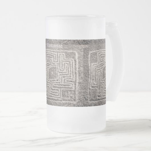 Hemet Maze Stone Thunder_Cove Mattglas Bierglas (VorderseiteRechts)
