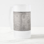 Hemet Maze Stone Thunder_Cove Mattglas Bierglas (Vorderseite Links)