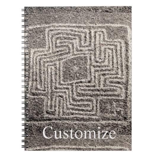 Hemet Maze Stone Thunder_Cove Notizblock (Vorderseite)