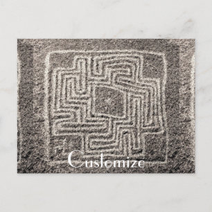 Hemet Maze Stone Thunder_Cove Postkarte