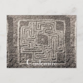 Hemet Maze Stone Thunder_Cove Postkarte (Vorderseite)