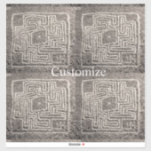 Hemet Maze Stone Thunder_Cover Aufkleber (Blatt)