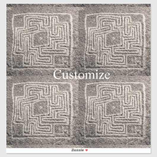 Hemet Maze Stone Thunder_Cover Aufkleber (Blatt)