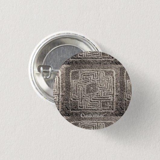 Hemet Maze Stone Thunder_Cover Button (Vorne & Hinten)