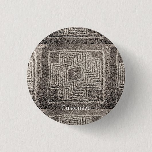Hemet Maze Stone Thunder_Cover Button (Vorderseite)