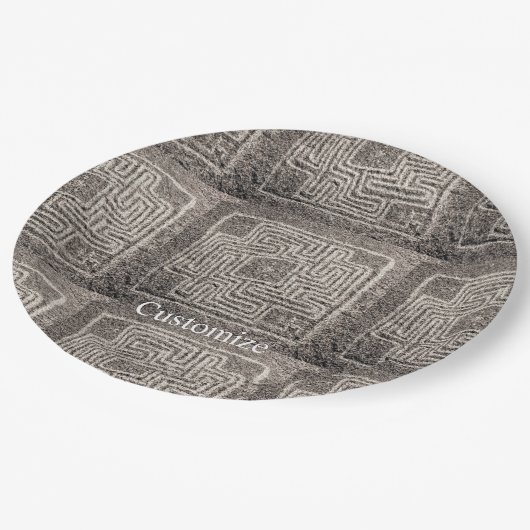 Hemet Maze Stone Thunder_Cover Pappteller (Schrägansicht)