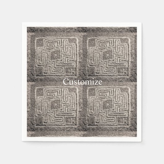 Hemet Maze Stone Thunder_Cover Serviette (Vorderseite)