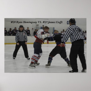 Hemi, #20 Ryan Hemingway GEGEN #23 James Cioffi Poster