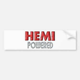 HEMI angetrieben Autoaufkleber