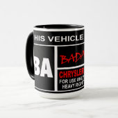 HEMI Badass Tasse (Vorderseite Links)