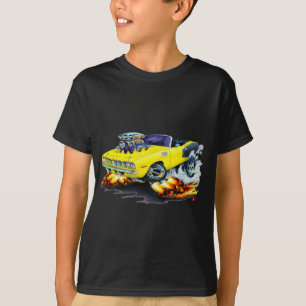 Hemi Cuda gelbes Kabriolett 1971 T-Shirt