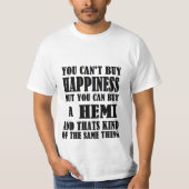 HEMI=HAPPINESS T-Shirt (Vorderseite)
