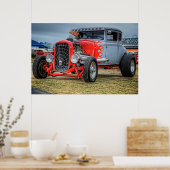Hemi Powered Frisierte Auto Poster (Küche)