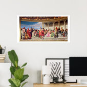 Hemicycle: Artists of All Ages, Detail verlassen a Poster (Heimbüro)