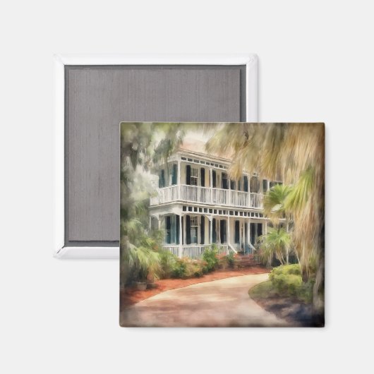 Hemingway Hideaway - 1 Magnet (Vorderseite/Rückseite)