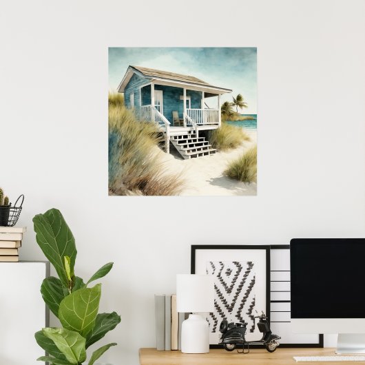 Hemingway Hideaway - 4 Poster (Heimbüro)