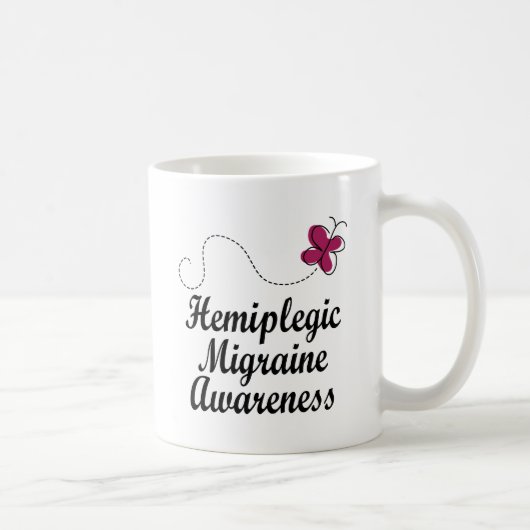 Hemiplegic Migräne-Bewusstsein Kaffeetasse (Rechts)