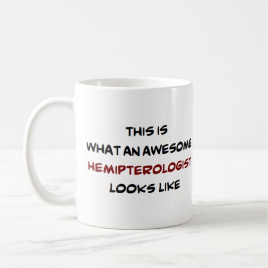 Hemipterologe, phantastisch kaffeetasse (Links)