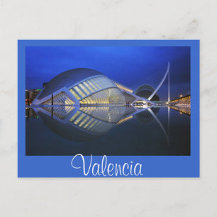 Hemisfèric, City of Arts and Sciences. Valencia Postkarte