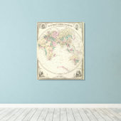 Hemisphäre 4 leinwanddruck (Insitu (Holzboden))