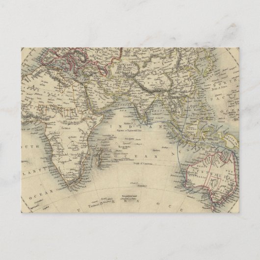 Hemisphäre 4 postkarte (Vorderseite)