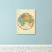 Hemisphäre 5 leinwanddruck (Insitu (Holzboden))