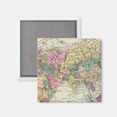 Hemisphäre im Osten 2 Magnet (Vorderseite/Rückseite)