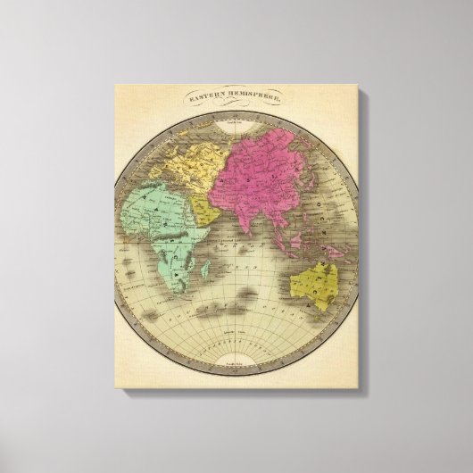 Hemisphäre im Osten 8 Leinwanddruck (Vorderseite)