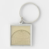 Hemisphäre Schlüsselanhänger (Vorne)