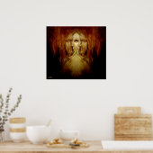 Hemisphären Poster (Küche)