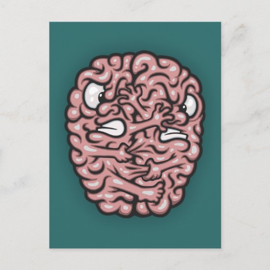 Hemisphären Postkarte (Vorderseite)