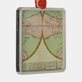 Hemisphären Silbernes Ornament (Rechts)