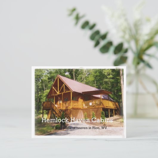 Hemlock Haven Postcard Postkarte (Stehend Vorderseite)