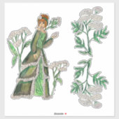 Hemlockmode Aufkleber (Blatt)