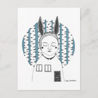 Hemmahörande Postkarte
