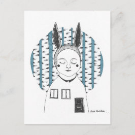 Hemmahörande Postkarte
