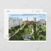 Hemming Park, Jacksonville FL 1920 Vintag Postkarte (Vorne/Hinten)