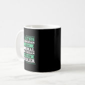 Hemo Tech Nephrologie Funny Dialysis Techniker Kaffeetasse (Vorderseite Links)