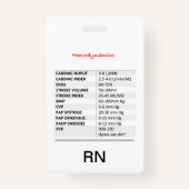 Hemodynamik RN Ausweis (Vorderseite)