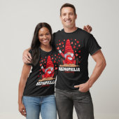 Hemophilie Awareness Month Red Ribbon Gnome T-Shirt (Unisex)